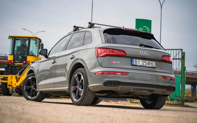 Audi SQ5 cena 189000 przebieg: 48900, rok produkcji 2019 z Białystok małe 596